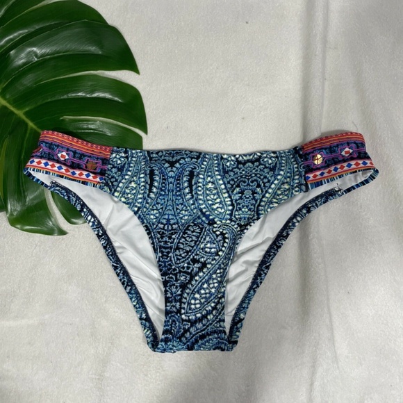 NEW! Nanette Lepore Paisley Siren Bikini Bottom XS - Picture 5 of 12